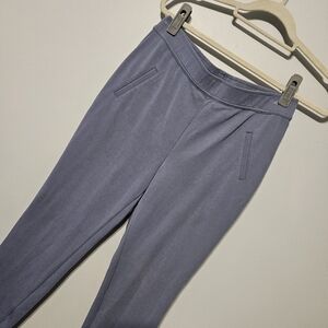 Noir Blue Gray Slim Leg Pants